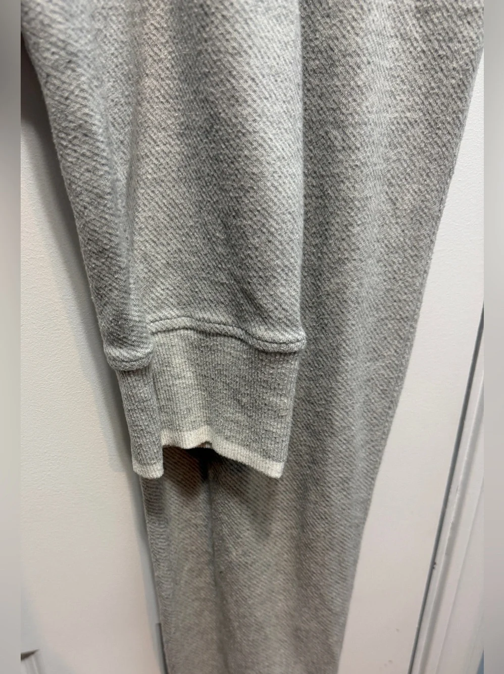 Faherty Grey Drawstring Jogger Pants Ultra Soft Size Large